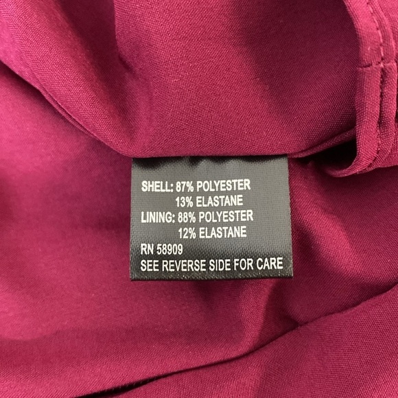 Gianni Binni Velvet Mini Dress Plunge Neckline - Picture 11 of 13